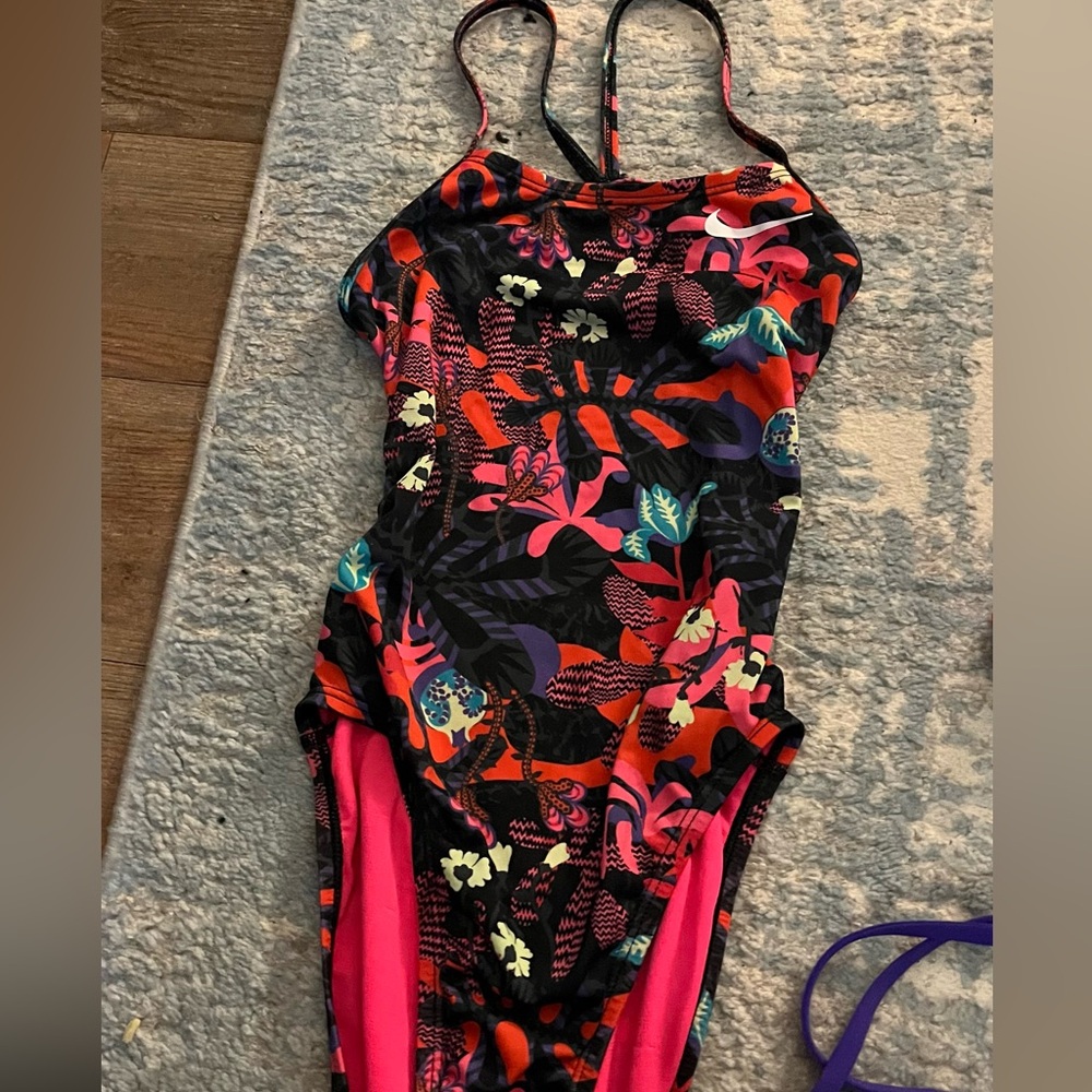 Nike patterned full suit